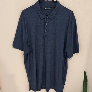 Travis Mathew Navy Polo Shirt